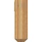 Ekena Millwork Thorton Craftsman Rough Sawn Bracket w/ Offset Brace, Western Red Cedar, 8"W x 26"D x 26"H BKT0806X26X26THR04RWR - alternate 4